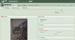 Desktop Screenshot of feeling-alive.deviantart.com