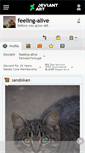 Mobile Screenshot of feeling-alive.deviantart.com