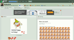 Desktop Screenshot of kimiko4545.deviantart.com