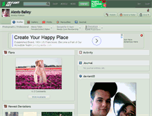 Tablet Screenshot of alexis-bailey.deviantart.com
