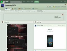 Tablet Screenshot of charleston2378.deviantart.com