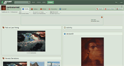 Desktop Screenshot of centralunrest.deviantart.com