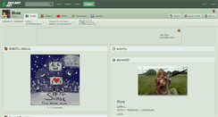 Desktop Screenshot of blusa.deviantart.com
