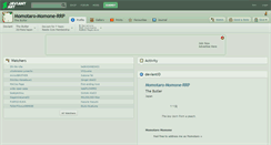 Desktop Screenshot of momotaro-momone-rrp.deviantart.com