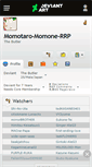 Mobile Screenshot of momotaro-momone-rrp.deviantart.com