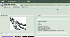 Desktop Screenshot of emilyandhercamera.deviantart.com