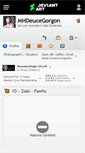 Mobile Screenshot of mhdeucegorgon.deviantart.com