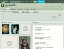 Tablet Screenshot of animedannoftenn.deviantart.com