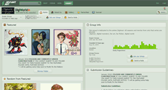 Desktop Screenshot of digiworld.deviantart.com