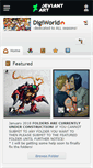 Mobile Screenshot of digiworld.deviantart.com