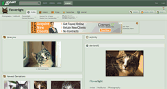 Desktop Screenshot of flowerlight.deviantart.com