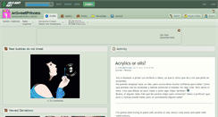 Desktop Screenshot of answeetprincess.deviantart.com