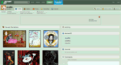 Desktop Screenshot of and86.deviantart.com