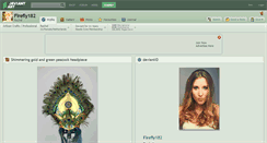Desktop Screenshot of firefly182.deviantart.com