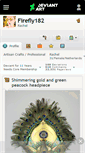 Mobile Screenshot of firefly182.deviantart.com