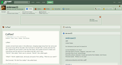 Desktop Screenshot of ambrosse23.deviantart.com