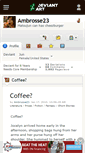 Mobile Screenshot of ambrosse23.deviantart.com