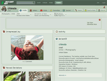 Tablet Screenshot of chlessla.deviantart.com