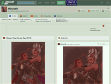 Tablet Screenshot of minya40.deviantart.com