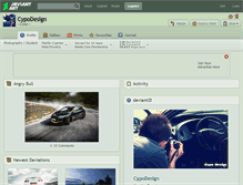 Tablet Screenshot of cypodesign.deviantart.com