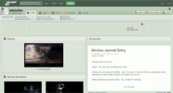 Desktop Screenshot of ladylydian.deviantart.com