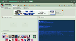 Desktop Screenshot of derrenyoshi.deviantart.com