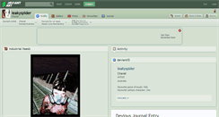 Desktop Screenshot of leakyspider.deviantart.com