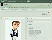 Tablet Screenshot of dew32.deviantart.com