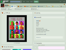 Tablet Screenshot of enzo.deviantart.com