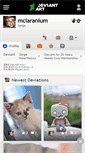Mobile Screenshot of mclaranium.deviantart.com