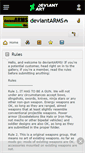 Mobile Screenshot of deviantarms.deviantart.com