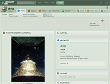 Tablet Screenshot of divlja.deviantart.com