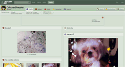 Desktop Screenshot of colouredsharpies.deviantart.com