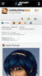 Mobile Screenshot of callistohime.deviantart.com