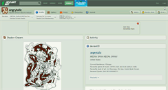 Desktop Screenshot of angrytalic.deviantart.com