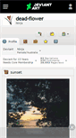 Mobile Screenshot of dead-flower.deviantart.com