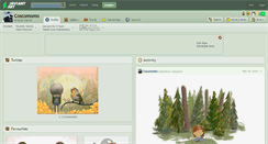 Desktop Screenshot of coscomomo.deviantart.com