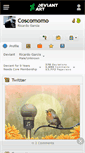 Mobile Screenshot of coscomomo.deviantart.com