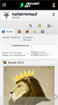 Mobile Screenshot of kalliahverkauf.deviantart.com