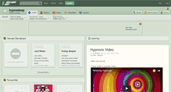 Desktop Screenshot of hypnosleep.deviantart.com