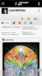 Mobile Screenshot of cyanidetictac.deviantart.com