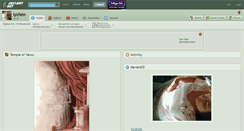 Desktop Screenshot of lychen.deviantart.com
