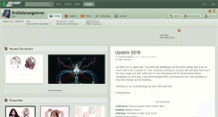 Desktop Screenshot of firstfallenangelever.deviantart.com