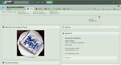 Desktop Screenshot of deconstructedstars.deviantart.com