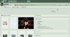 Desktop Screenshot of neji-kiba.deviantart.com