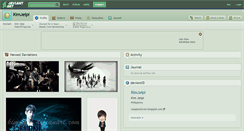 Desktop Screenshot of kimjeipi.deviantart.com