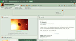 Desktop Screenshot of commandersozo.deviantart.com