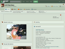 Tablet Screenshot of anti-narusasu.deviantart.com