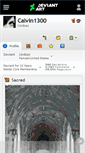Mobile Screenshot of calvin1300.deviantart.com