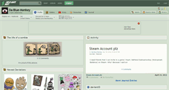 Desktop Screenshot of da-blue-monkey.deviantart.com